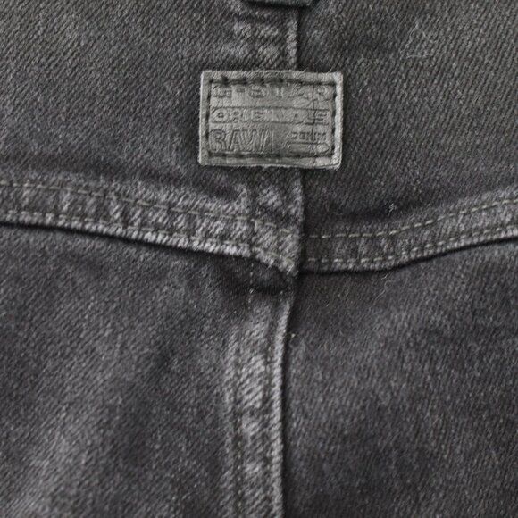 G Star Raw Jeans Men’s 36 faded Black Thys 5620 3D Super Slim Ankle Zip Denim - Picture 6 of 16